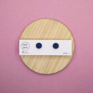 Micro Studs Dark Navy