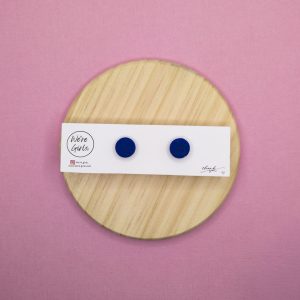 Micro Studs Deep Blue